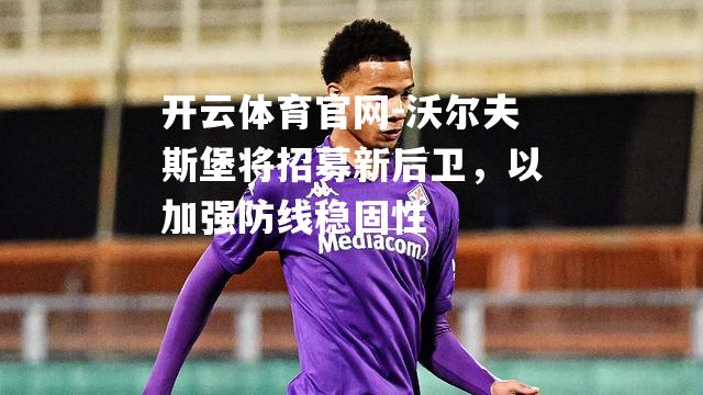 沃尔夫斯堡将招募新后卫，以加强防线稳固性